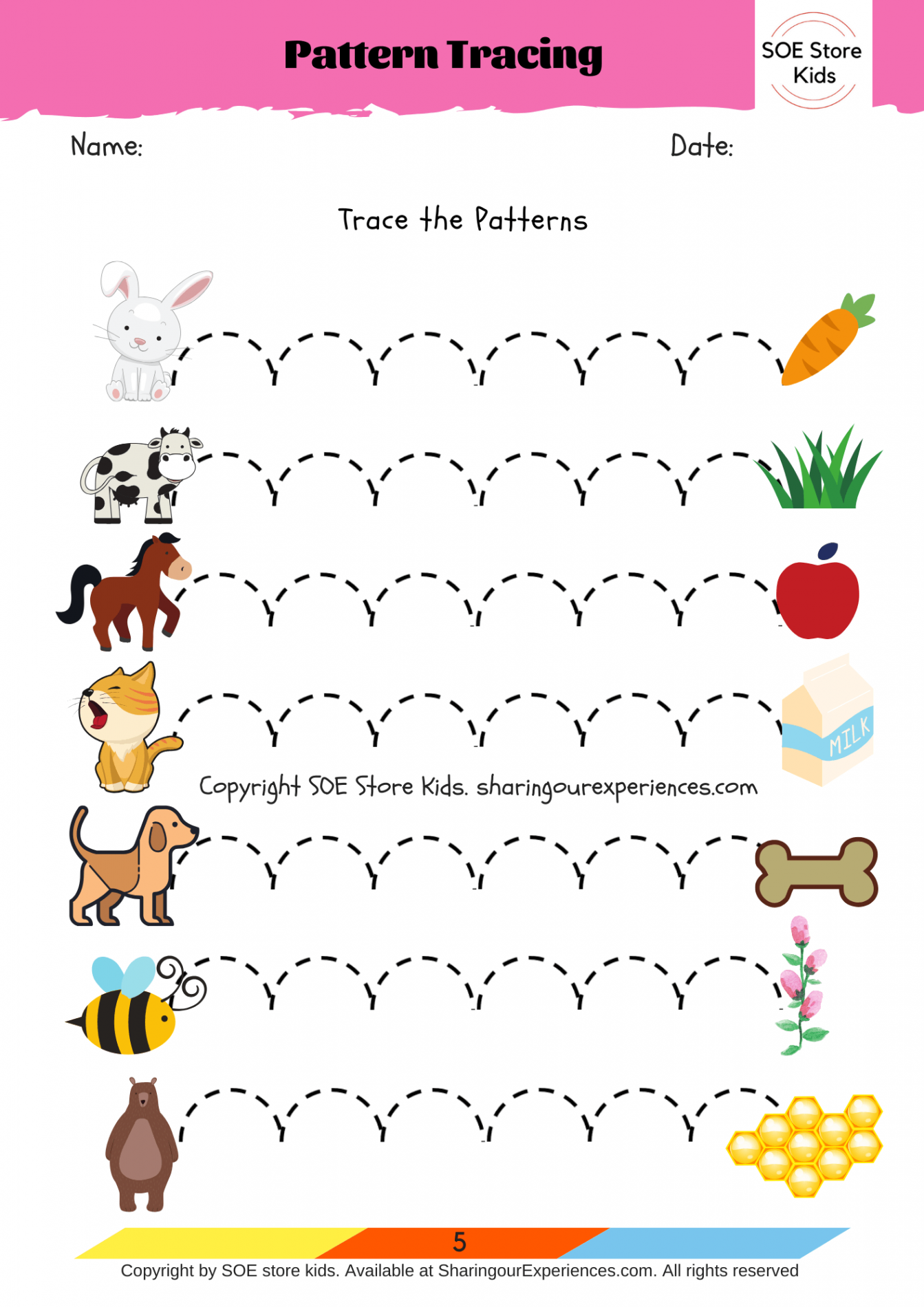 Pre writing worksheets pdf for toddlers and preschoolers