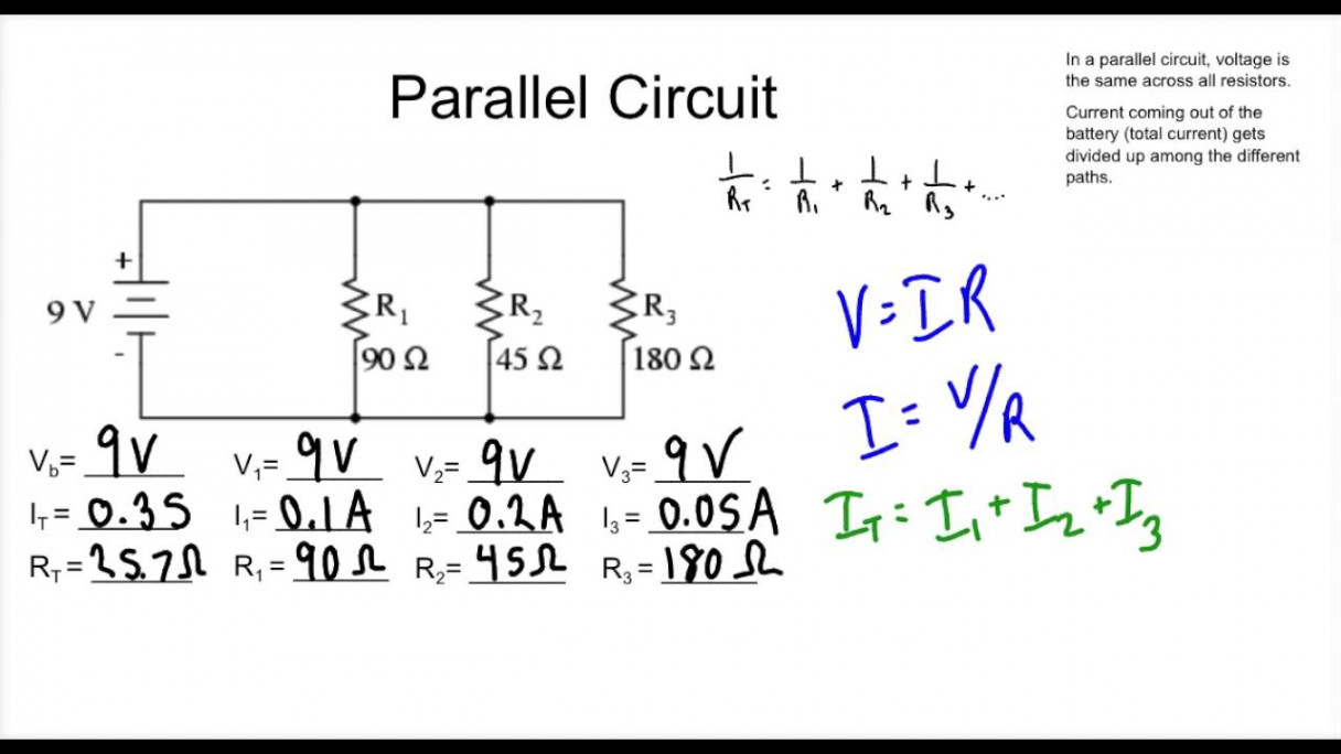 Series and Parallel Circuit Practice