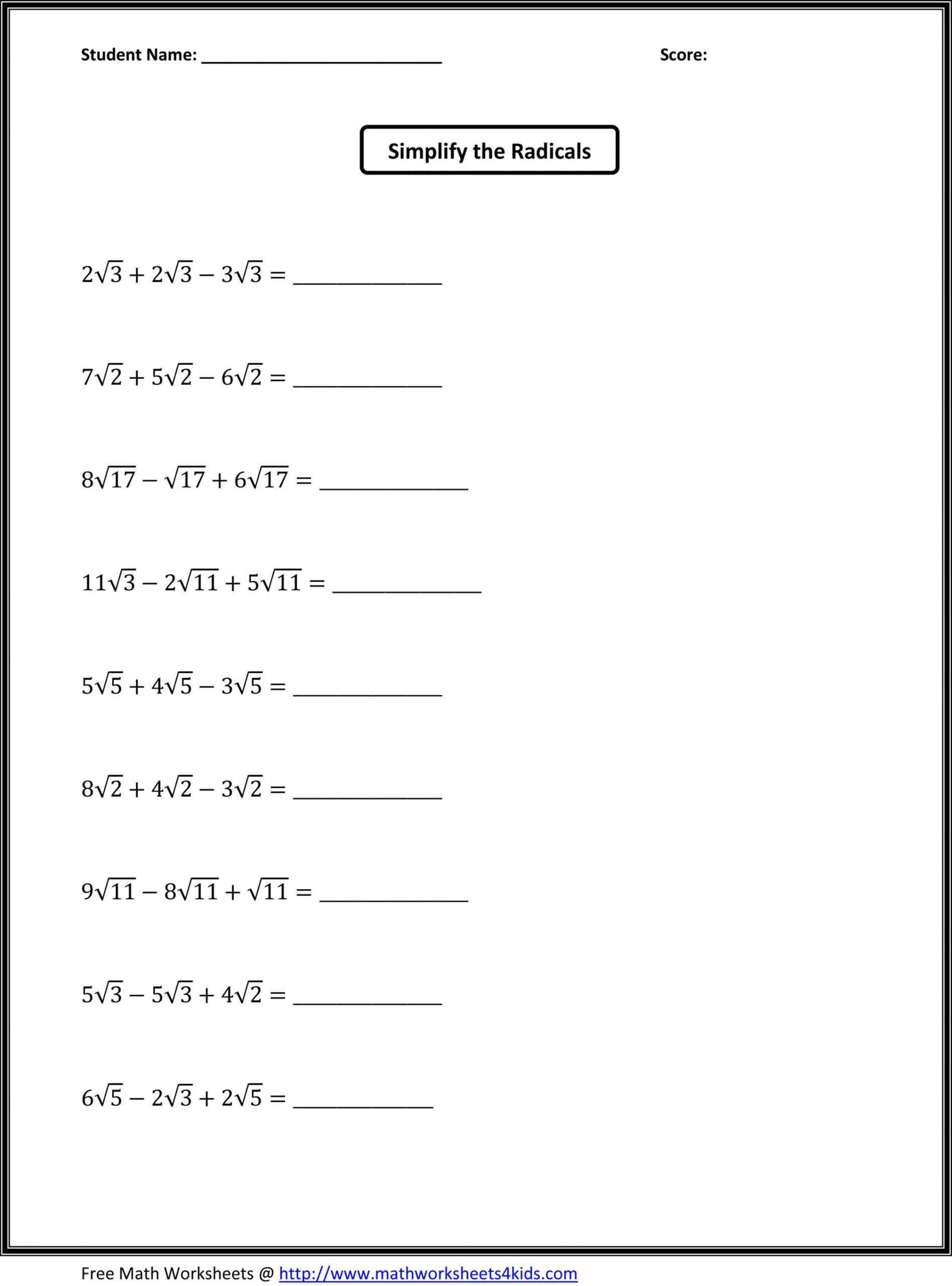 th Grade Math Worksheets  factors worksheets this section