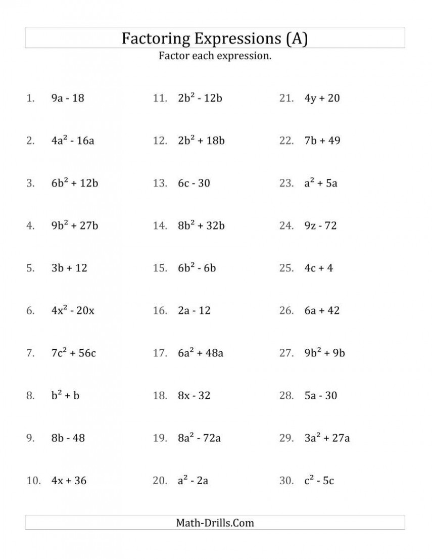 The Factoring Non-Quadratic Expressions with Some Squares, Simple