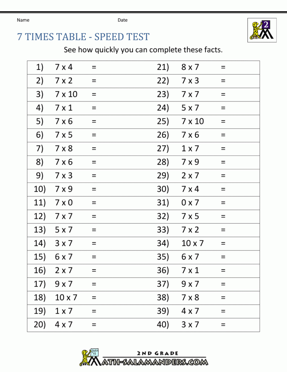 Times Table