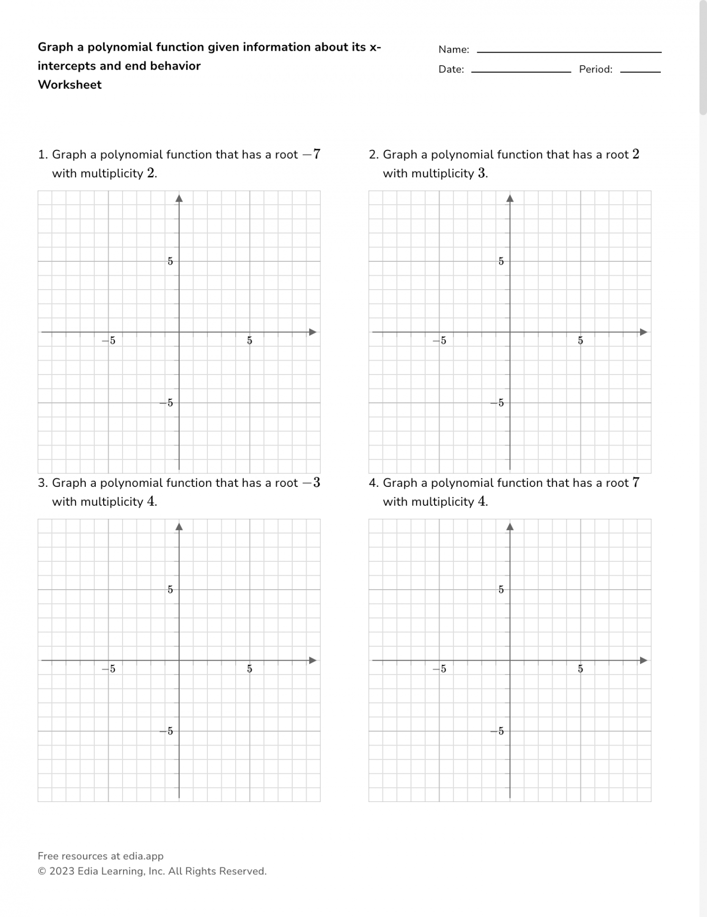 Edia  Free math homework in minutes