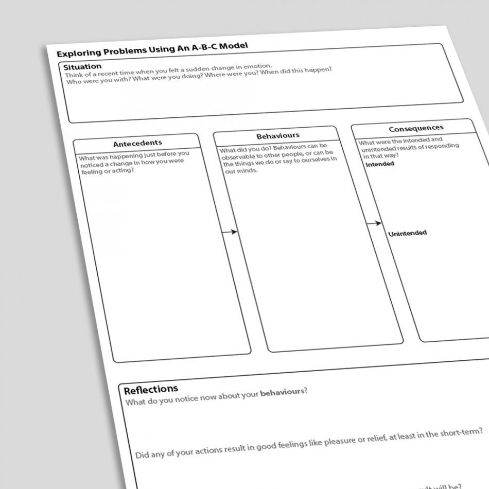 Exploring Problems Using An A-B-C Model