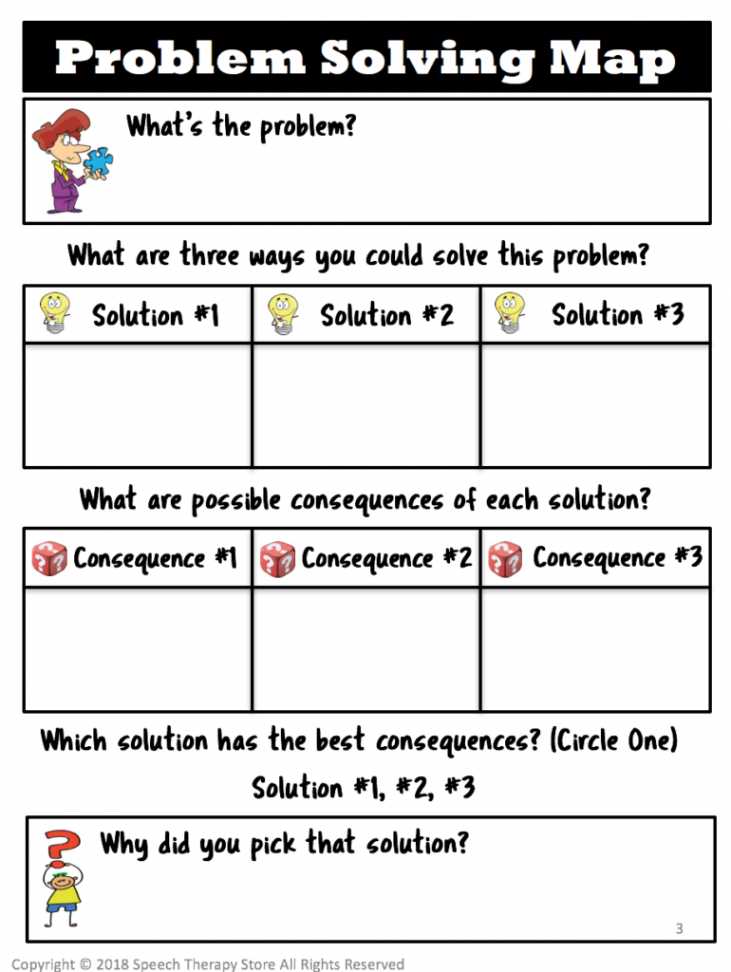 + Free Social Problem-Solving Scenarios - Speech Therapy Store