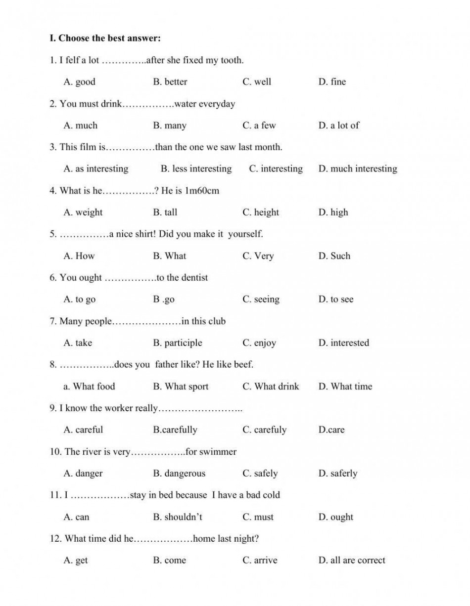 Grade  worksheet  Live Worksheets