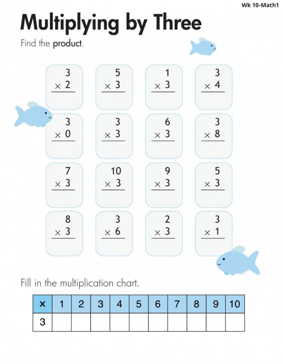 Multiply by  interactive worksheet  Live Worksheets