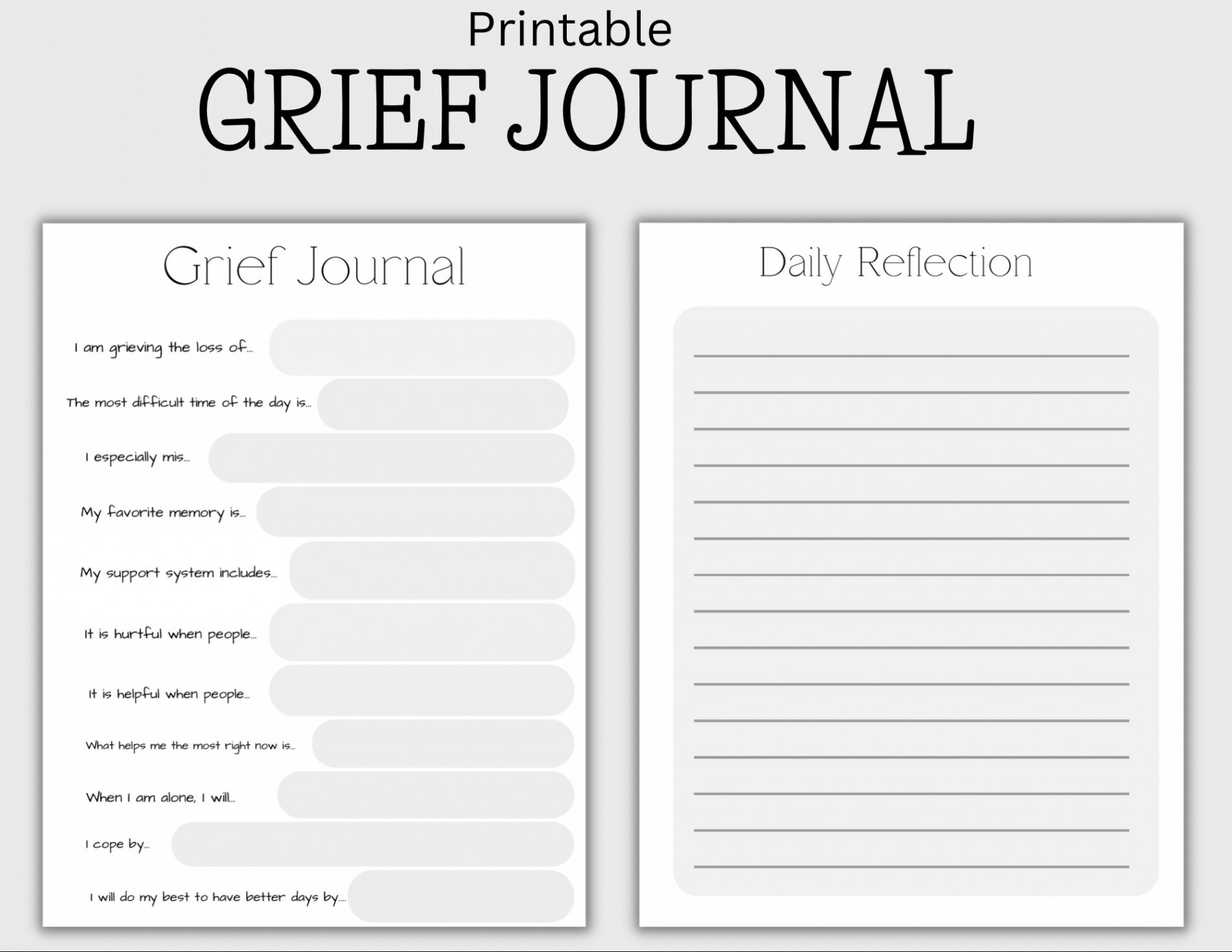 Printable Grief - Etsy