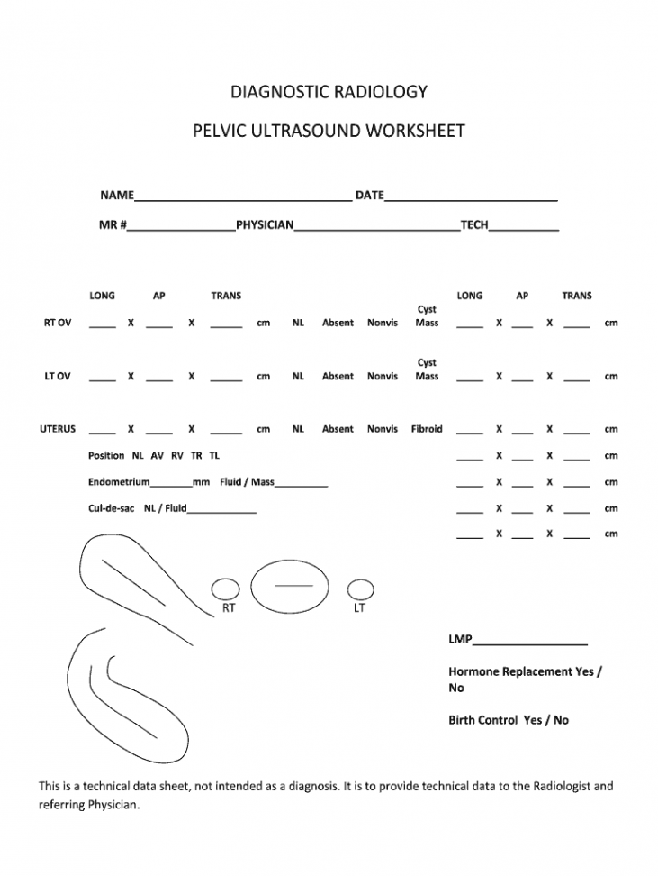 Printable Ultrasound Worksheets - Fill Online, Printable, Fillable