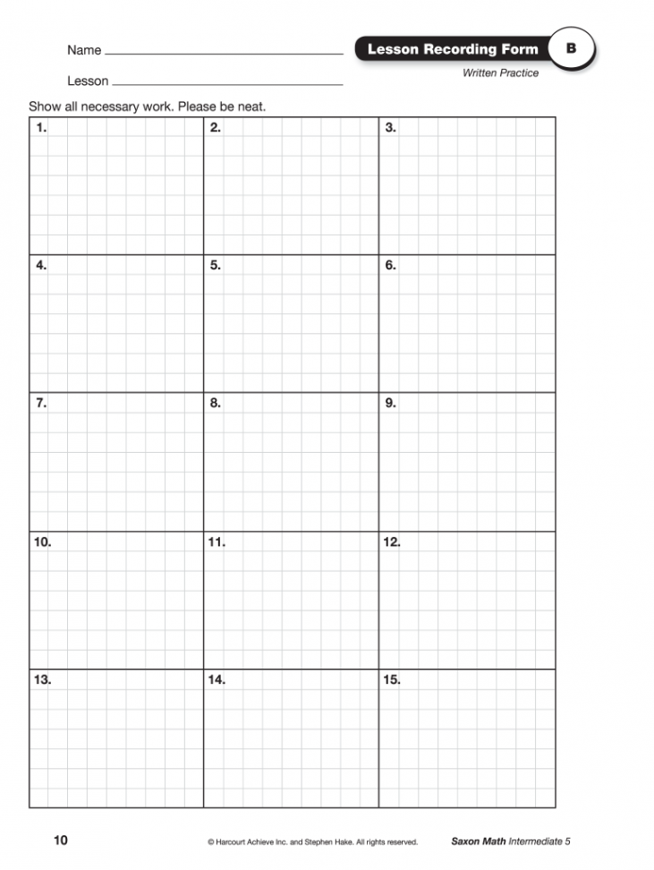 Saxon Math   Tests And Worksheets Pdf - Fill Online, Printable