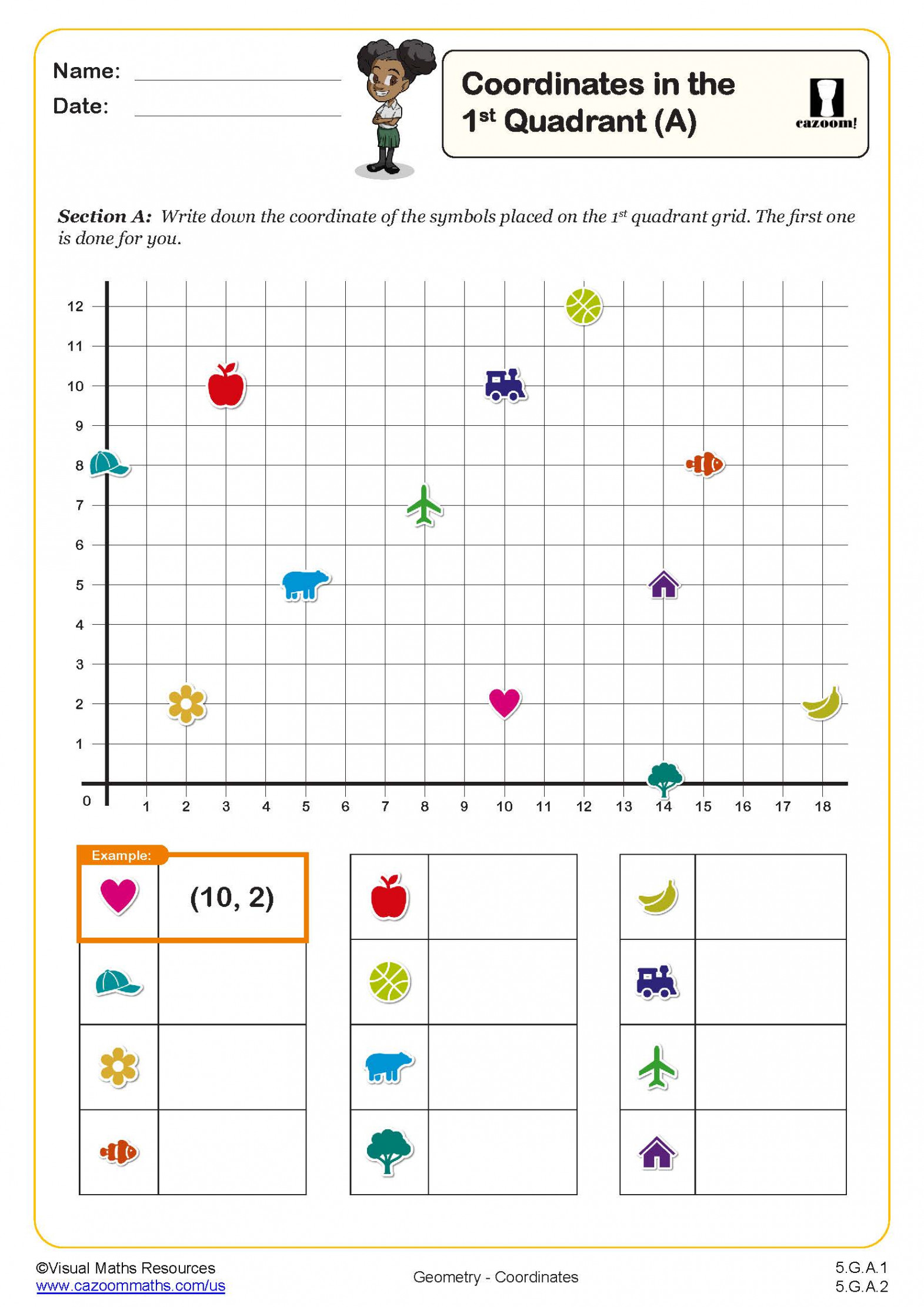 th Grade Math Worksheets PDF  Printable PDF Worksheets