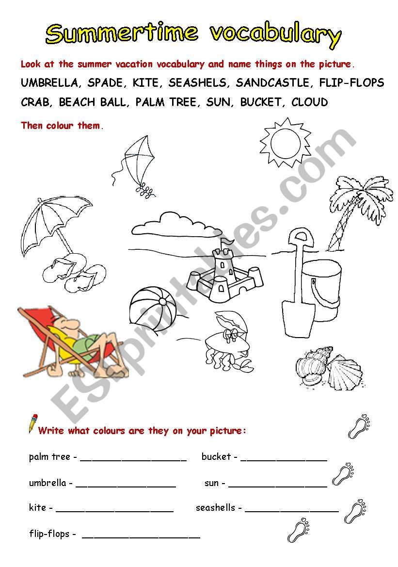 Best 45 My Summer Holidays Worksheets Ideas 14