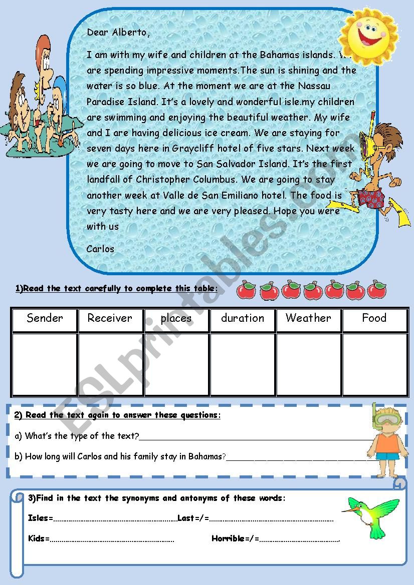 Best 45 My Summer Holidays Worksheets Ideas 25