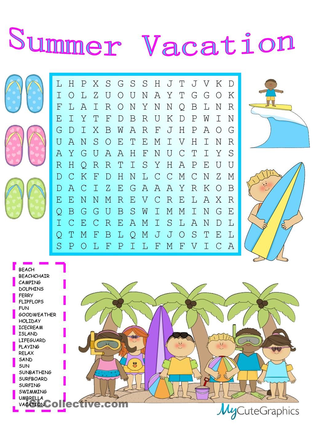 Best 45 My Summer Holidays Worksheets Ideas 28