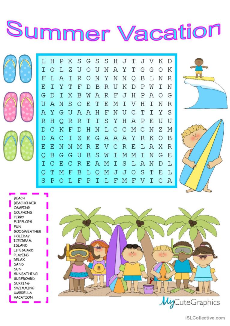 Best 45 My Summer Holidays Worksheets Ideas 36