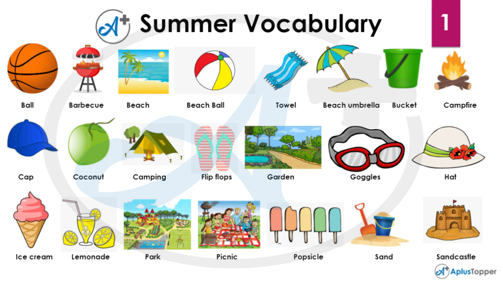 Best 45 Summer Holiday Vocabulary Worksheets Ideas 13