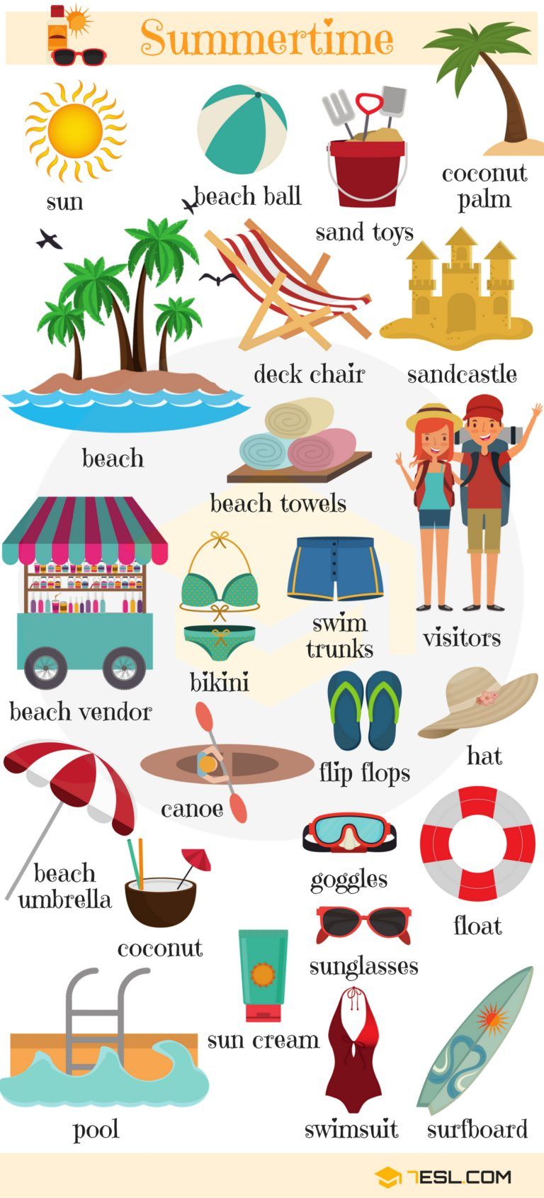 Best 45 Summer Holiday Vocabulary Worksheets Ideas 21