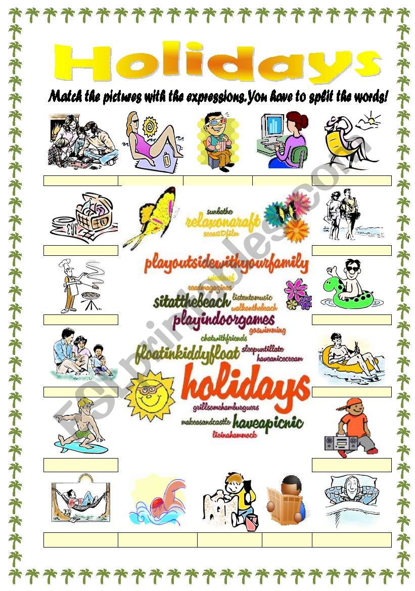 Best 45 Summer Holidays Worksheets For Kids Ideas 36