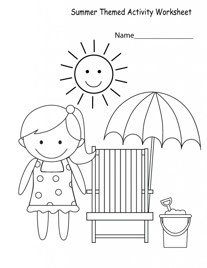 Best 45 Summer Holidays Worksheets For Kids Ideas 9