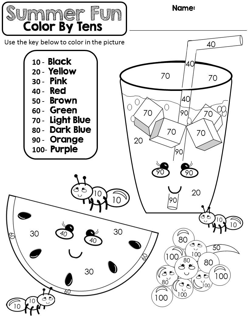 Best 45 1St Grade Summer Worksheets Free Printables Ideas 24