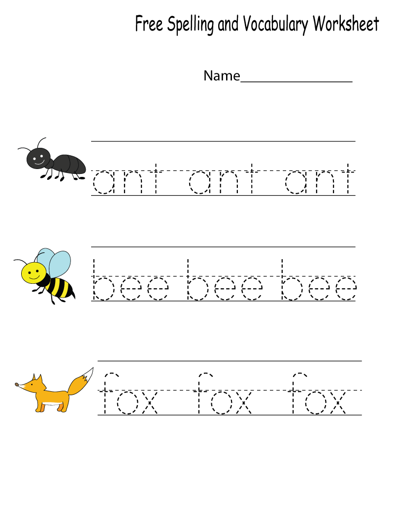 Kindergarten Activities Worksheets Free Download