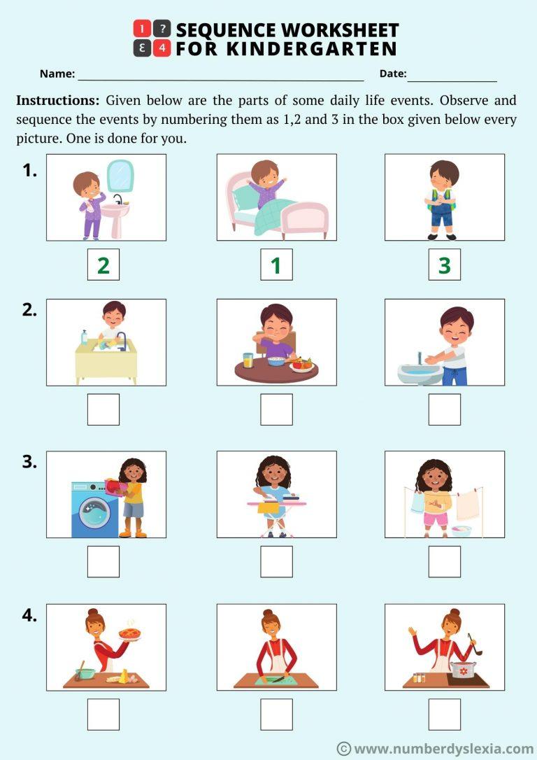 Kindergarten Worksheet Activity Guide