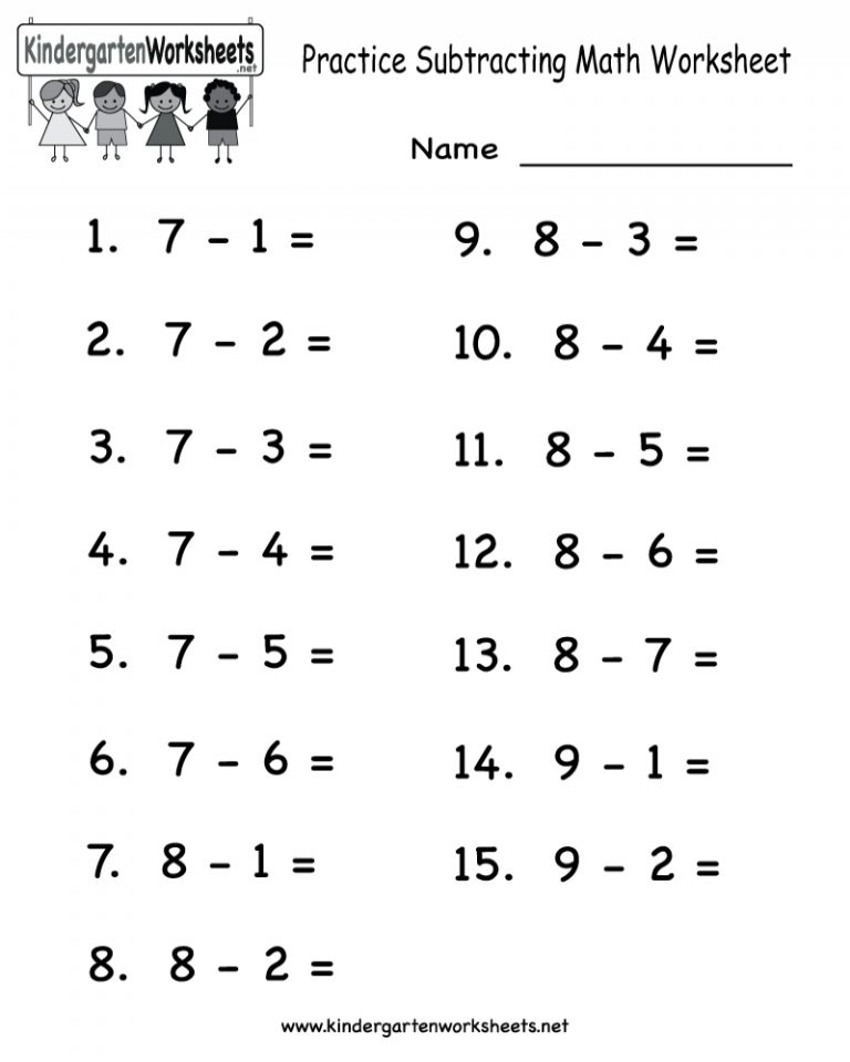 Kindergarten Worksheet Ideas Roadmap