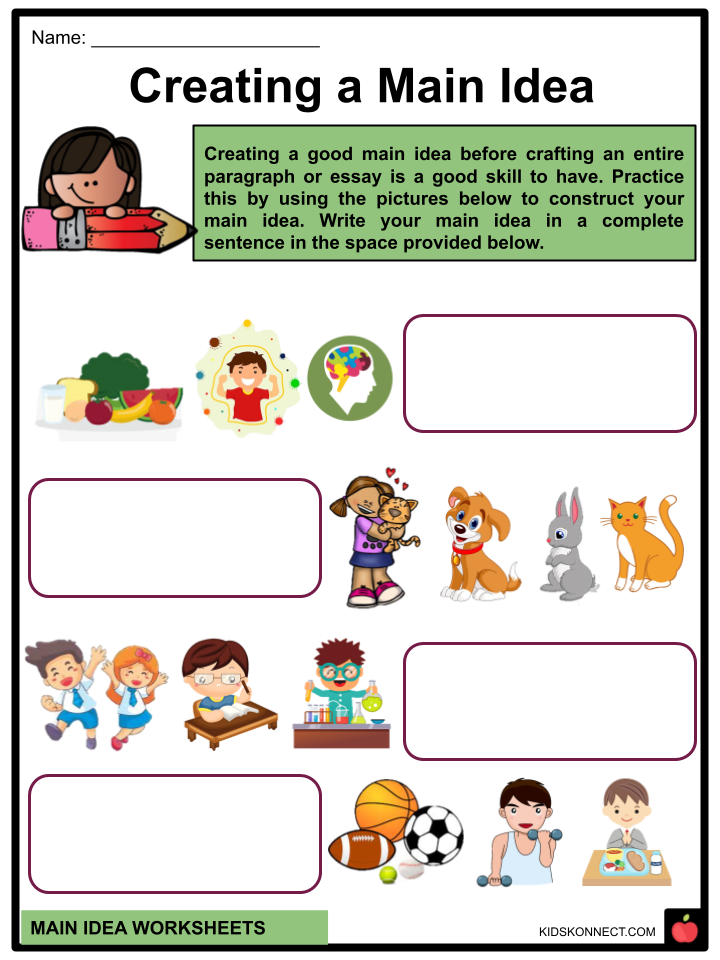 Kindergarten Worksheet Ideas Summer