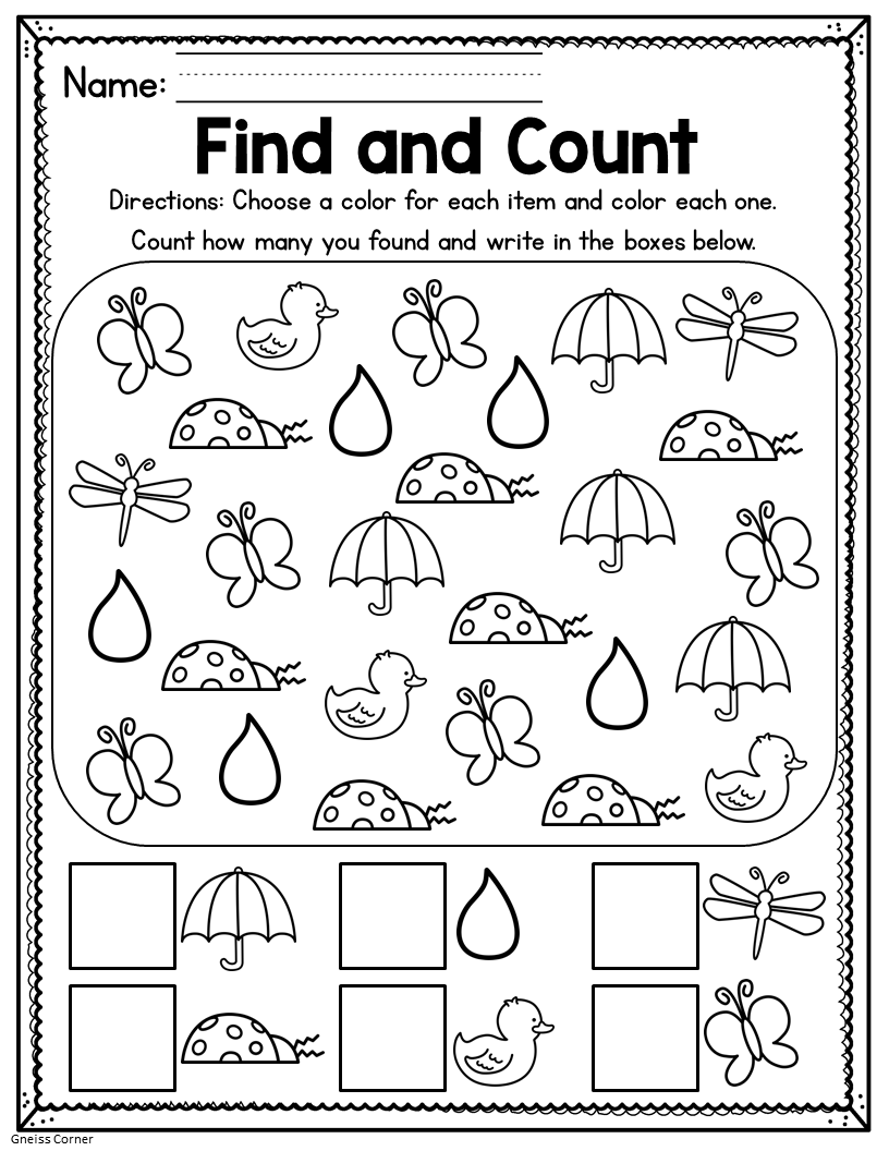 Kindergarten Worksheet Ideas Video Youtube