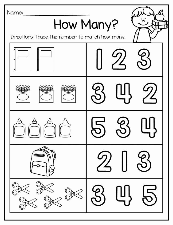 Kindergarten Worksheet Ideas Year 1