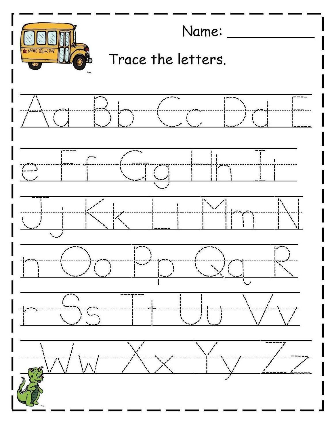 Kindergarten Worksheet Template Free Printable