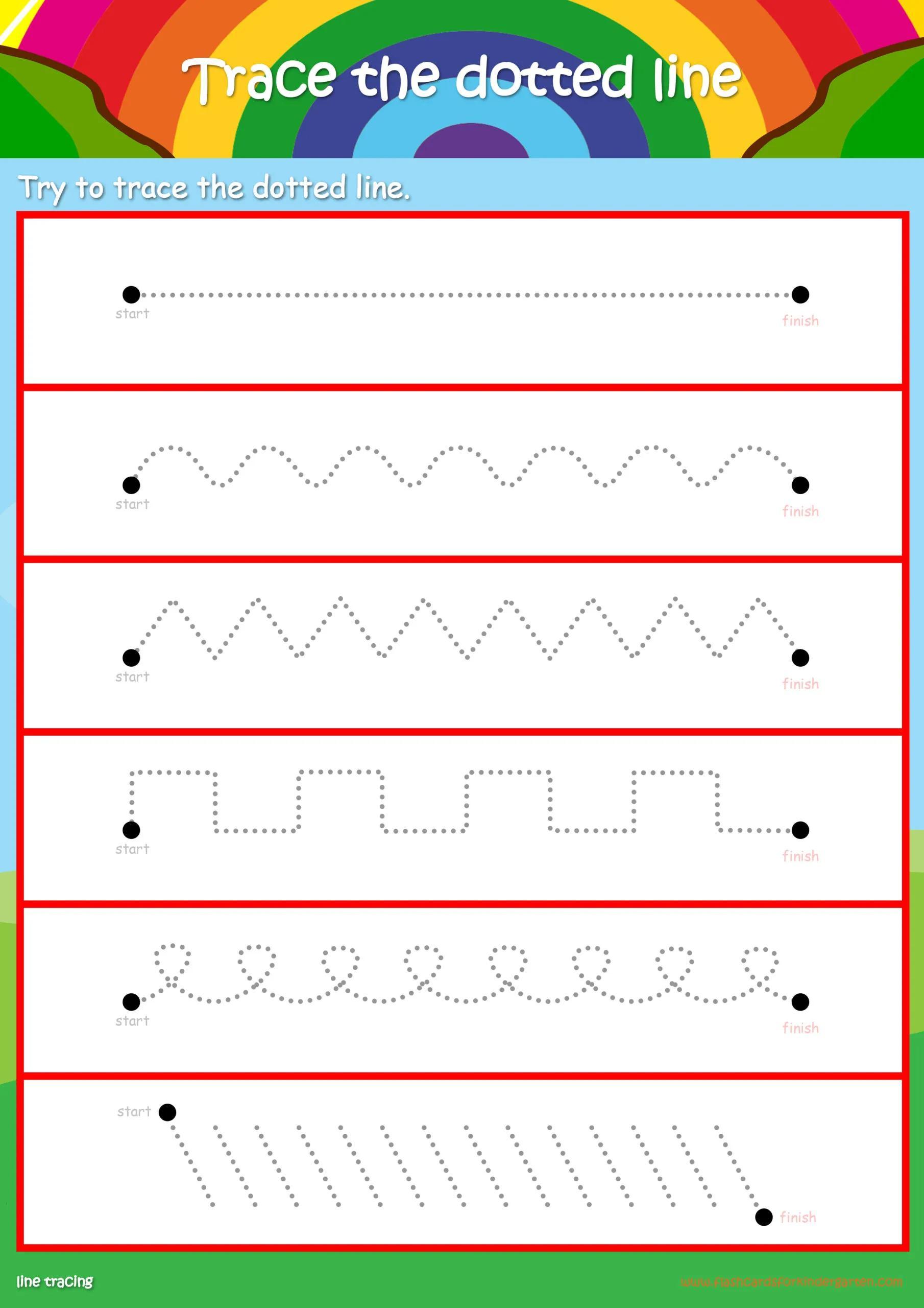 Kindergarten Worksheet Template In English