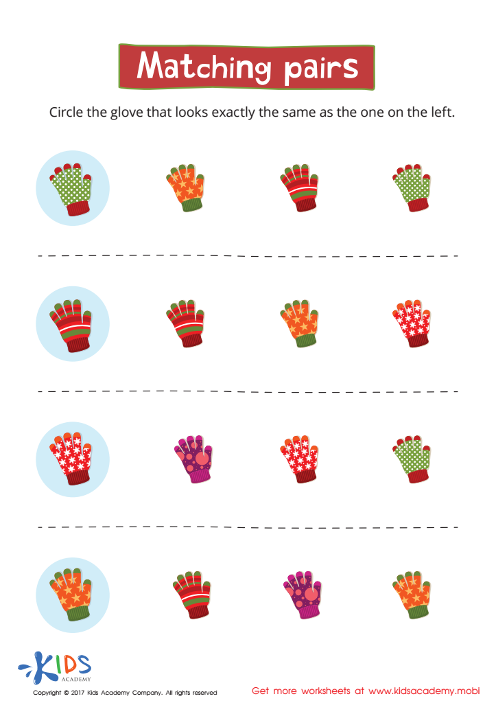 Kindergarten Worksheets Count And Match