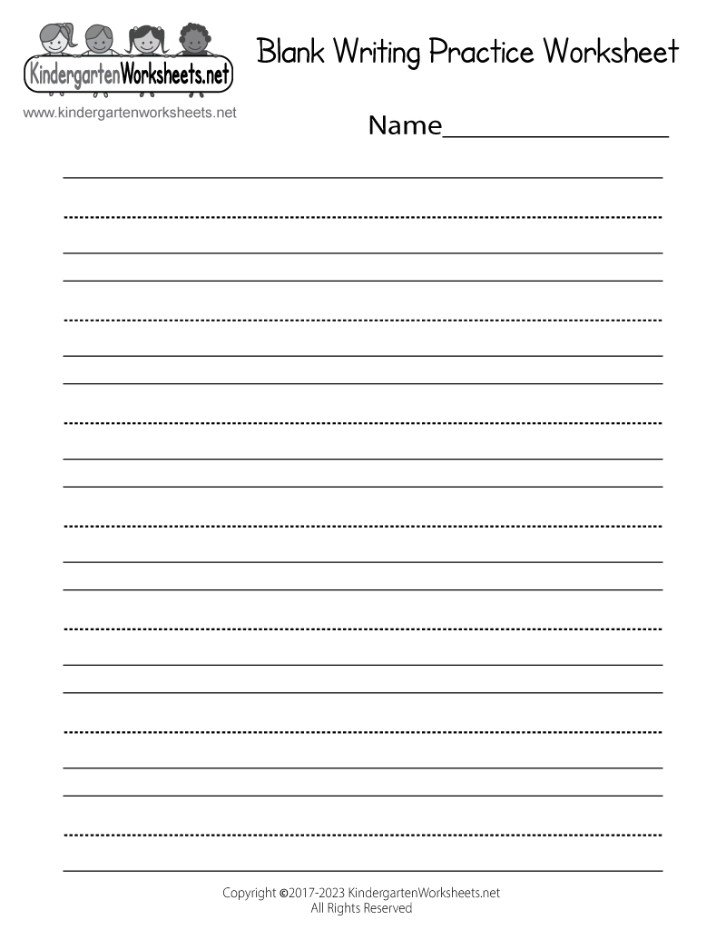 Kindergarten Worksheets Cursive Writing