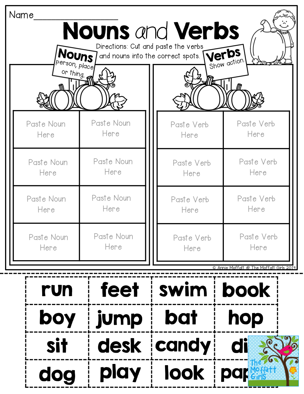 Verb Worksheets For Kindergarten Comprehension