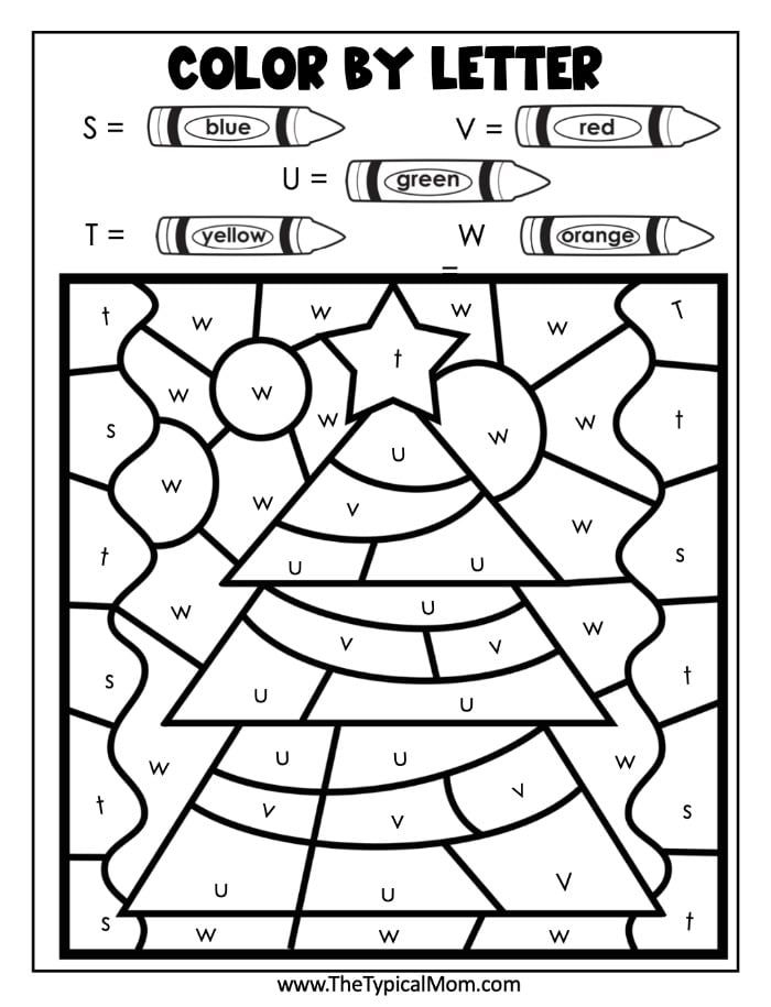 20 Christmas Number Five Woorksheet Download