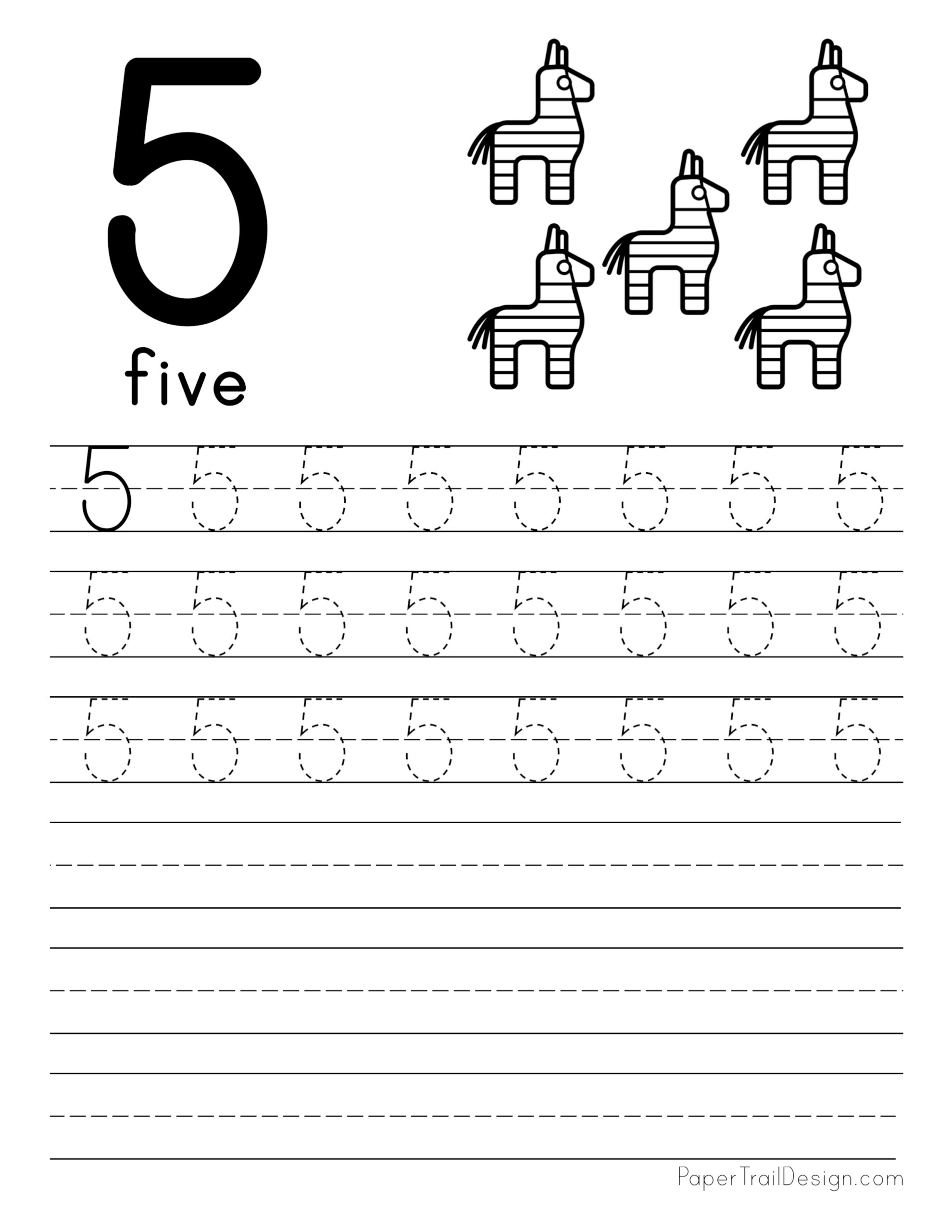 20 Christmas Number Five Woorksheet Pdf