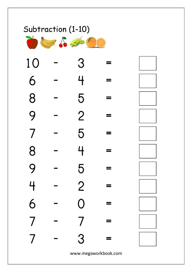 30 1St Grade Math Worksheets Free Addition And Subtraction Numbers