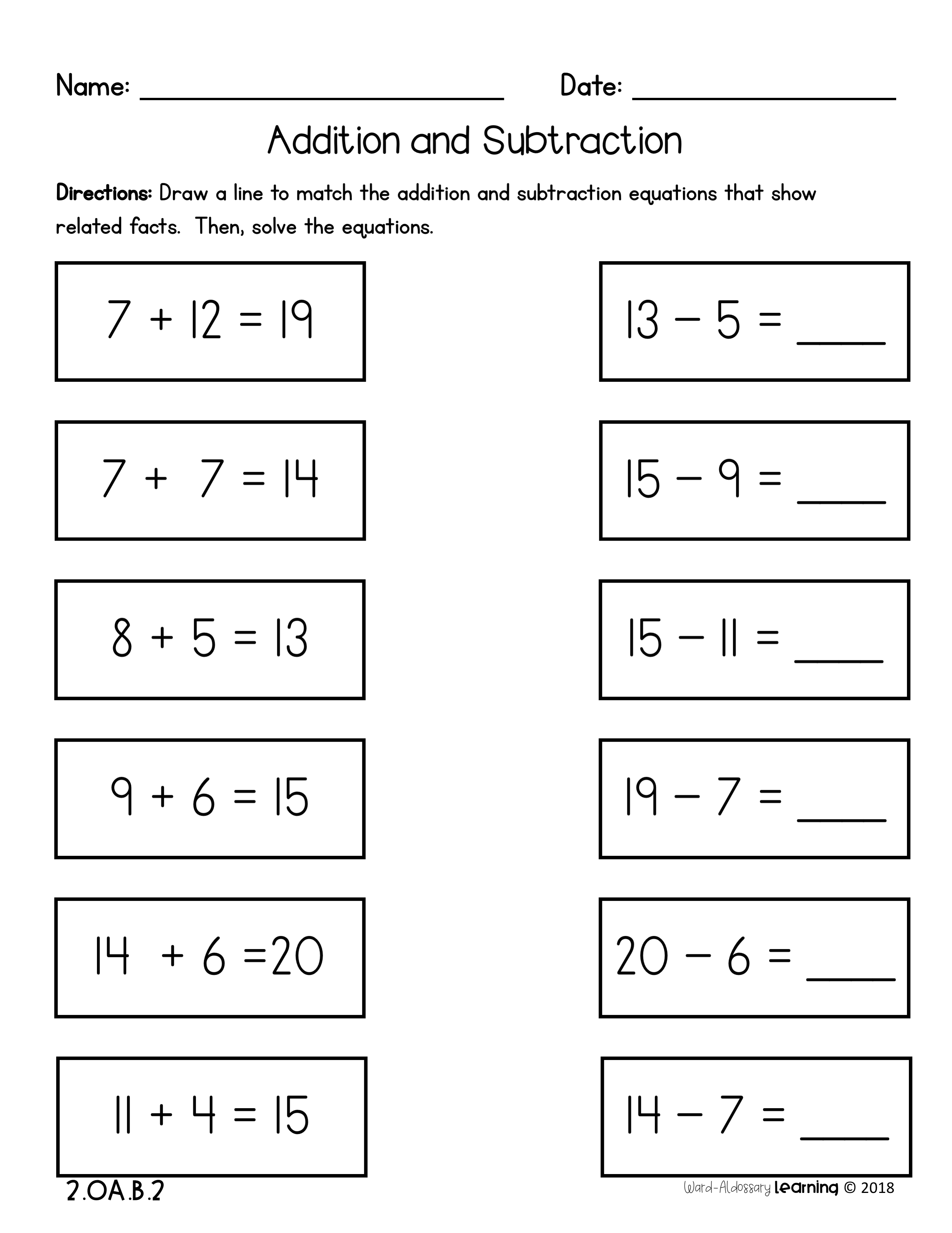 30 2Nd Grade Math Worksheets Pdf