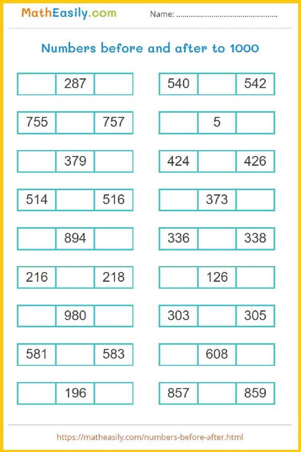 30 2Nd Grade Math Worksheets Pdf