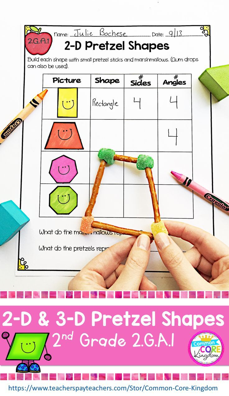 30 2Nd Grade Math Worksheets Shapes