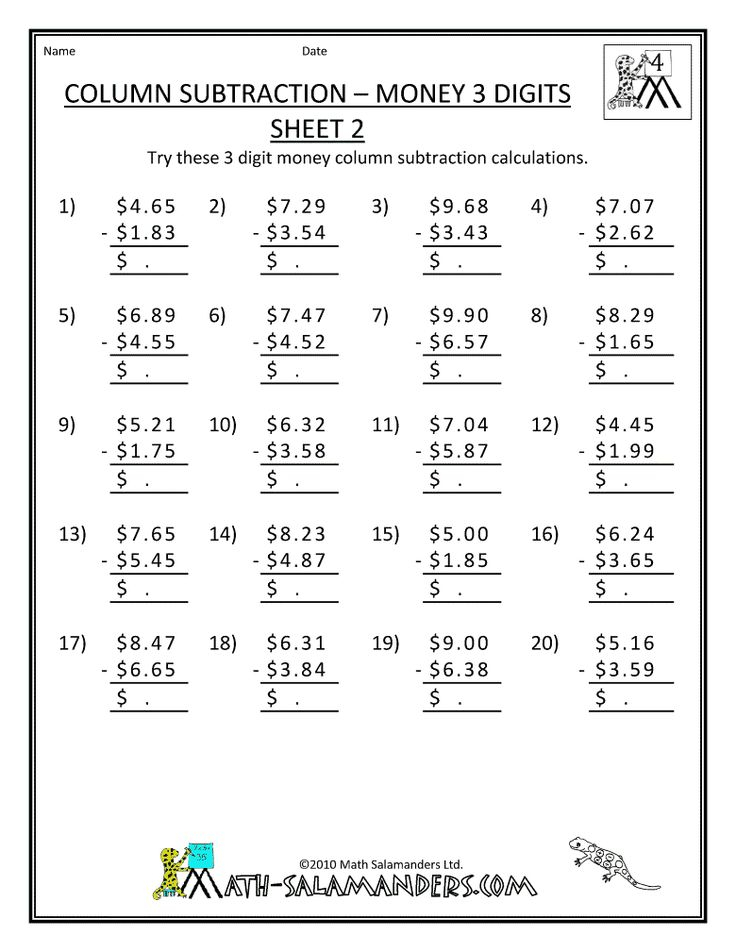 30 4Th Grade Math Worksheets Multiplication Free Printable