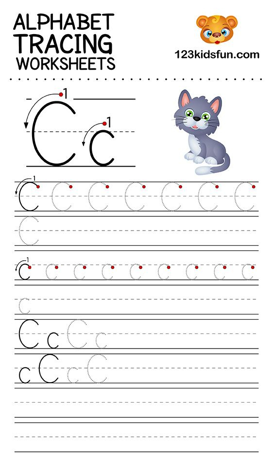 30 A To Z Worksheets For Kindergarten