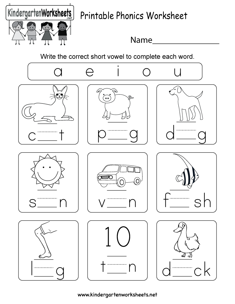 30 A To Z Worksheets For Kindergarten