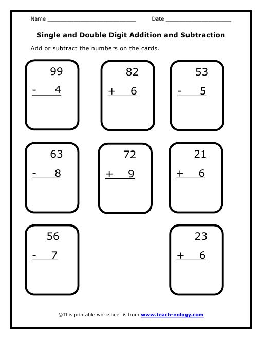 30 Double Digit Addition Worksheets Kindergarten