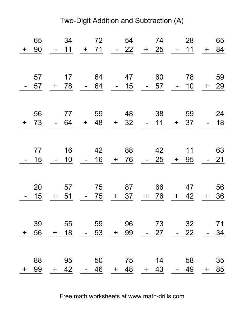 30 Double Digit Addition Worksheets Kindergarten