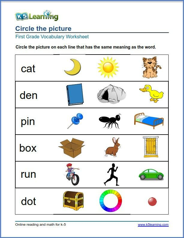 30 English Worksheets For Grade 1 Grammar Nouns