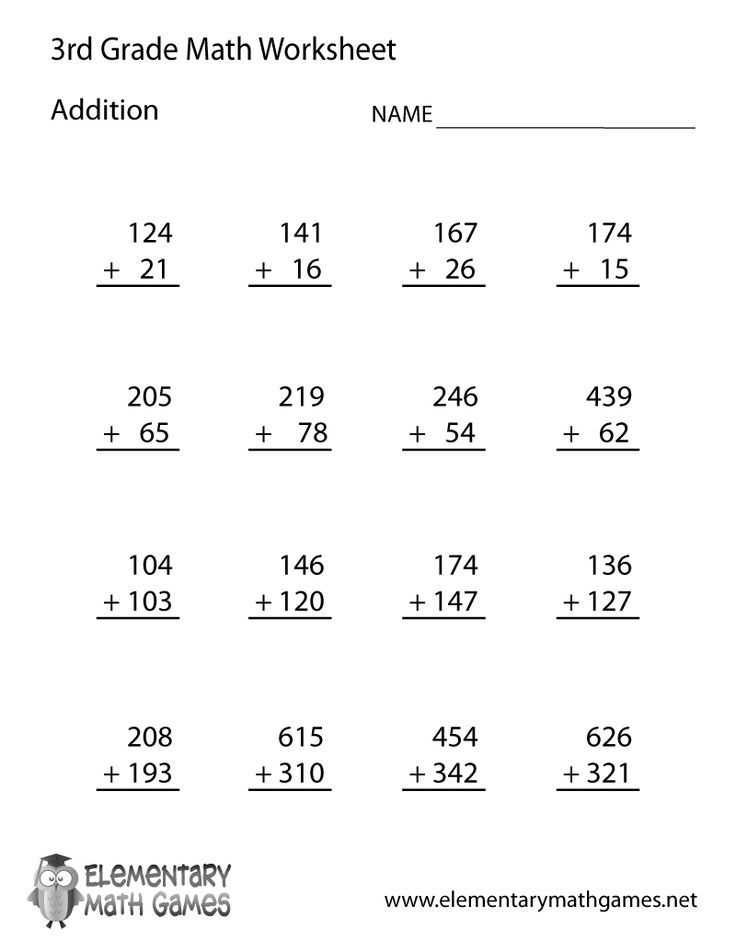 30 Grade 3 Math Worksheets Plus