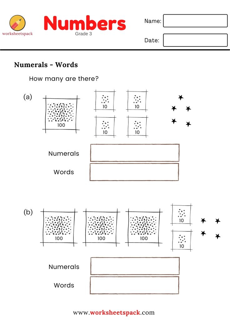 30 Grade 3 Math Worksheets Plus