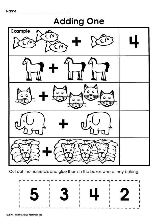 30 Maths Addition Worksheets Lkg