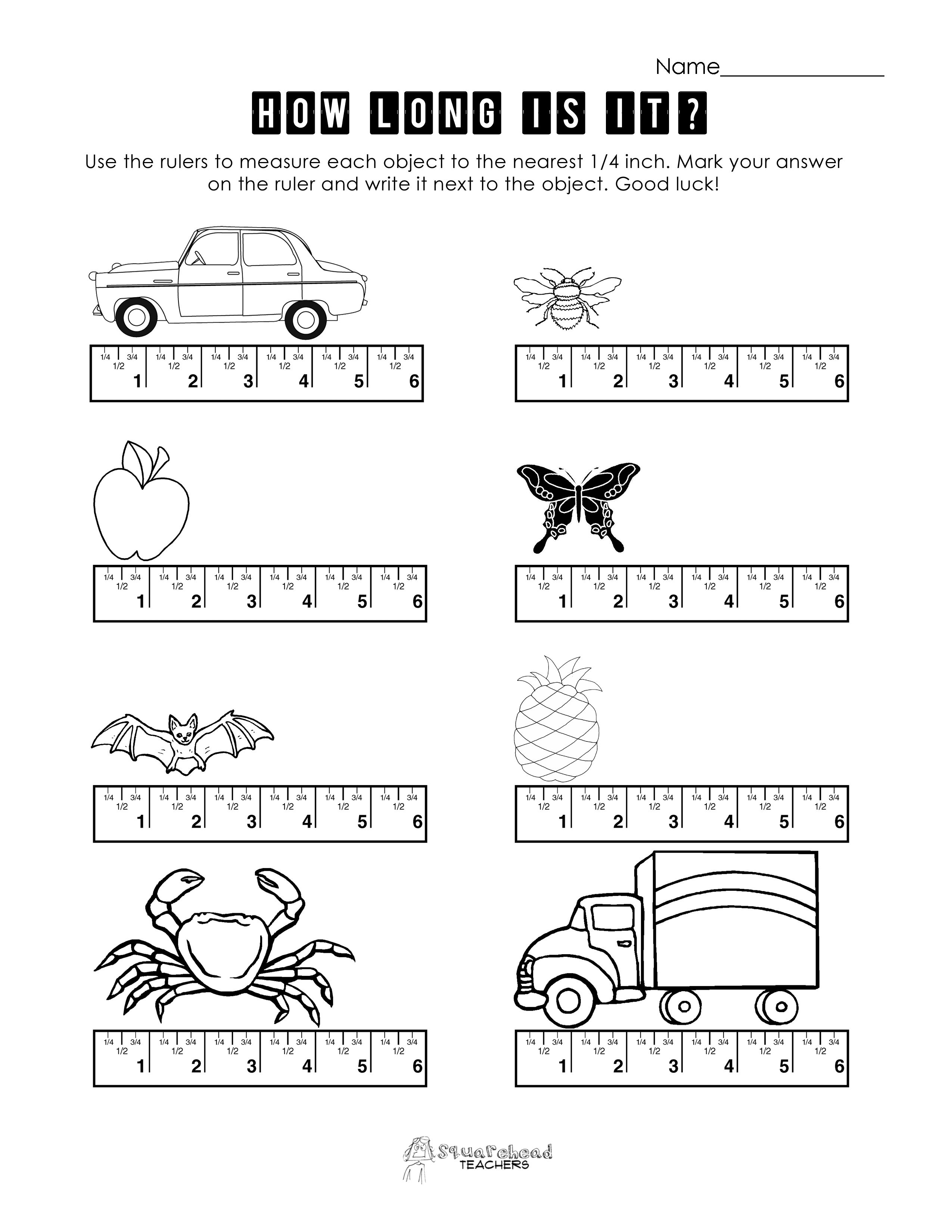 30 Measurement Addition Worksheets 2Nd Grade